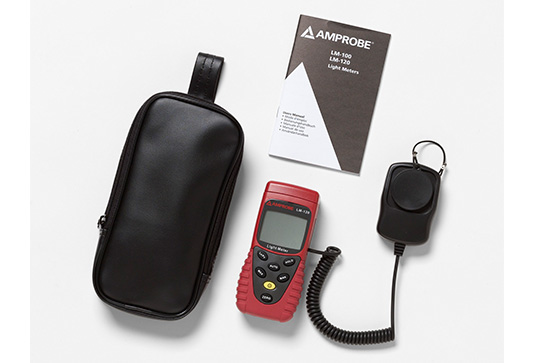 Amprobe LM-120 Light Meter with Silicon Photodiode and Filter 
