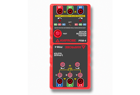 Amprobe PRM-4 Phase Sequence and Motor Rotation Tester