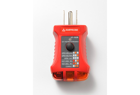 Amprobe ST102A Socket Tester with GFCI