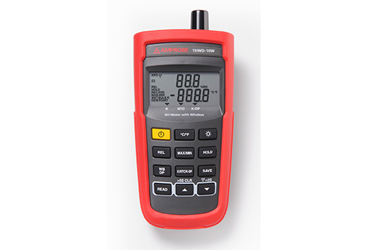 Amprobe THWD-5 Relative Humidity and Temperature Meter with Wet Bulb and  Dew Point