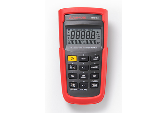 Amprobe TMD-53 Thermocouple Thermometer K/J-Type